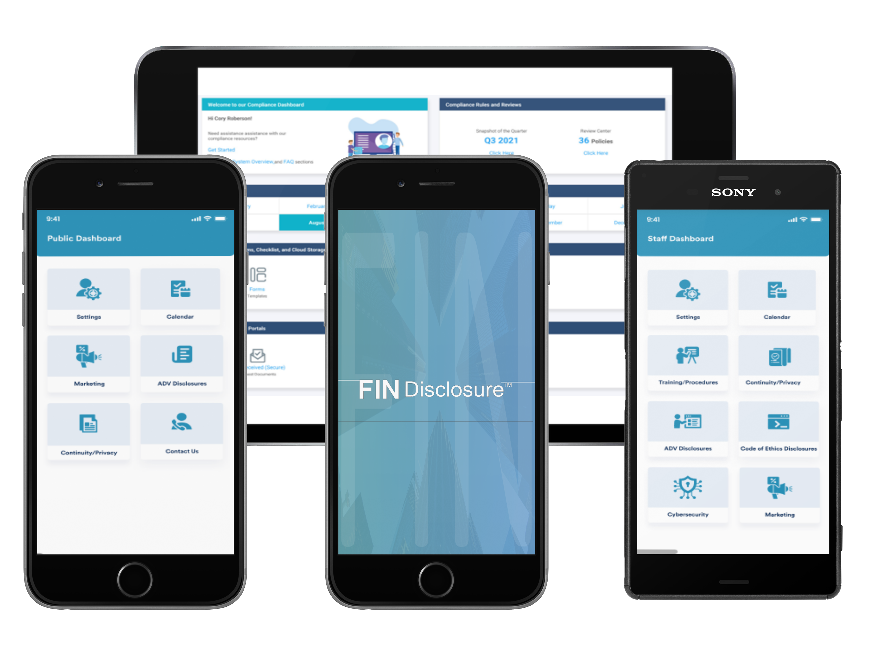 RIA Cpmpliance mobile app.