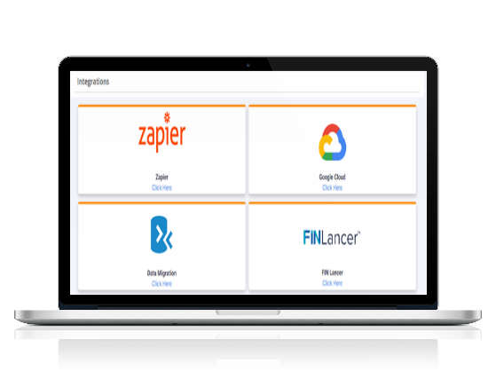 Integrations screenshot